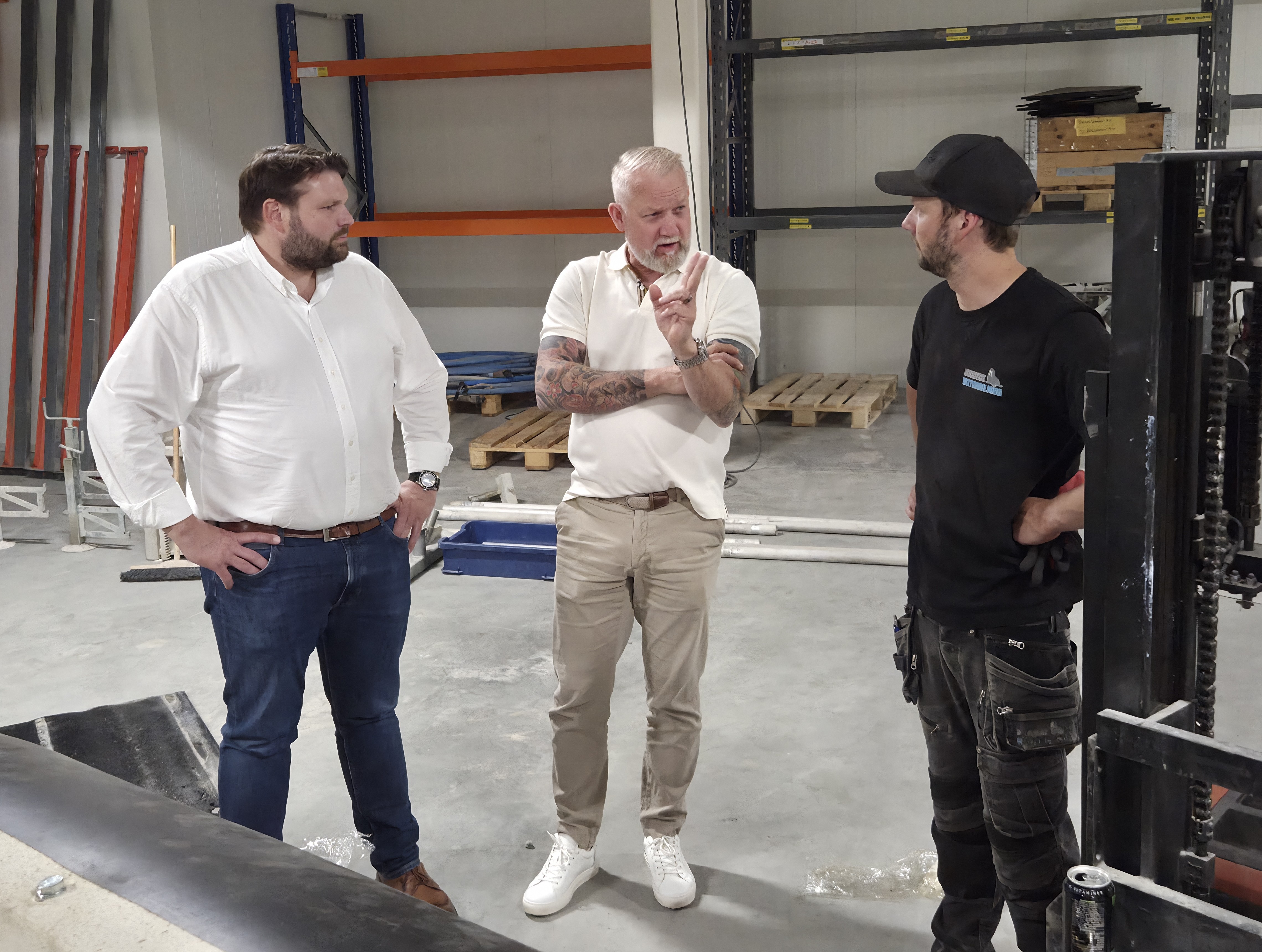 David i samtal med Joachim och Sebastian